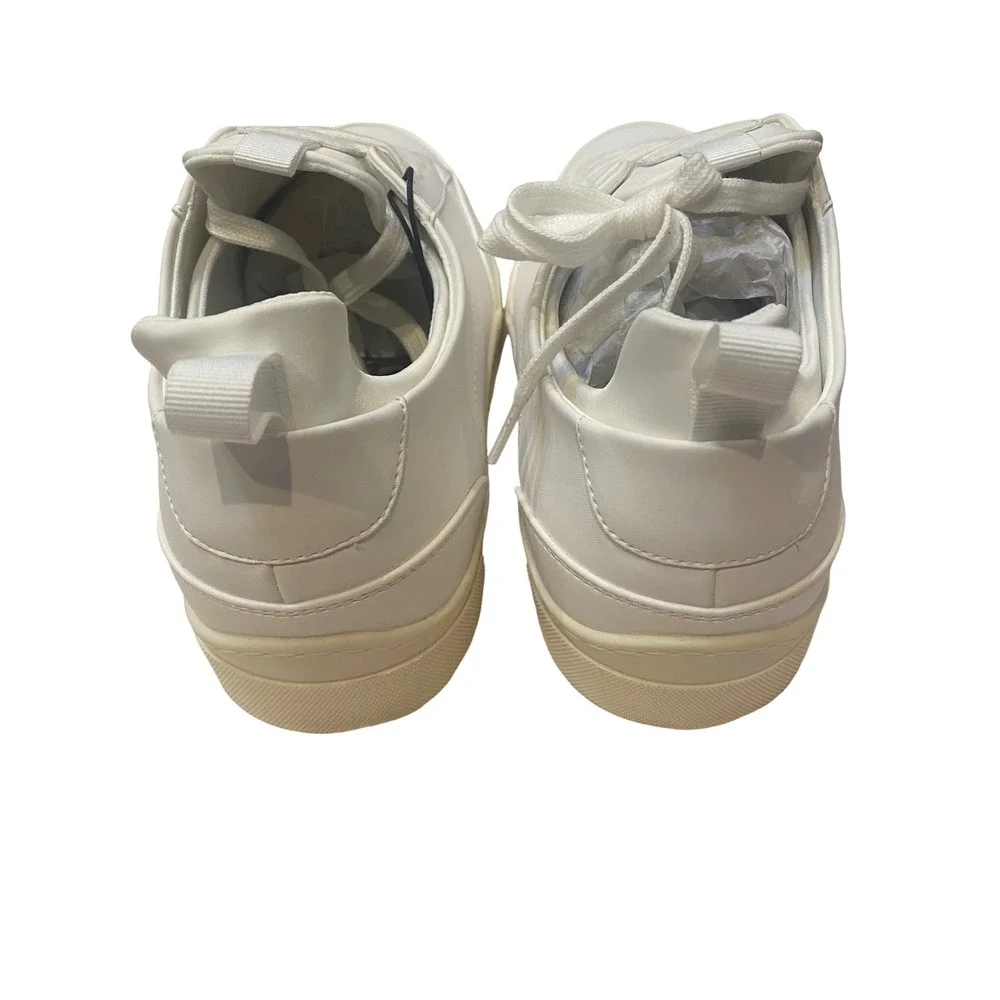 Madden NYC Markk Court Casual Mens White Sneakers Size 13 Low Top Shoes NEW